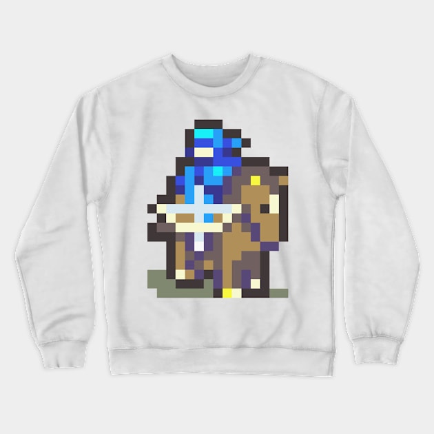 Nomad Sprite Crewneck Sweatshirt by SpriteGuy95